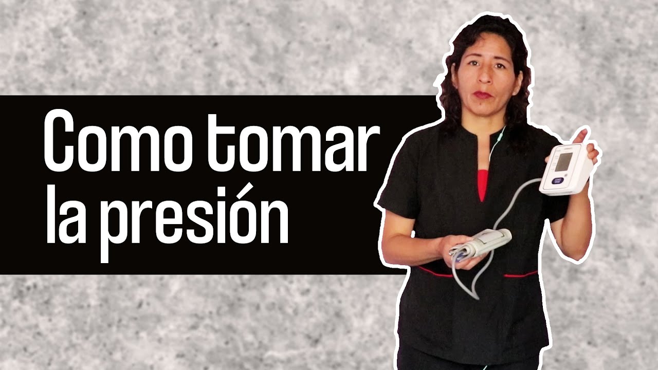 Como tomar la presión arterial con tensiómetro manual y digital