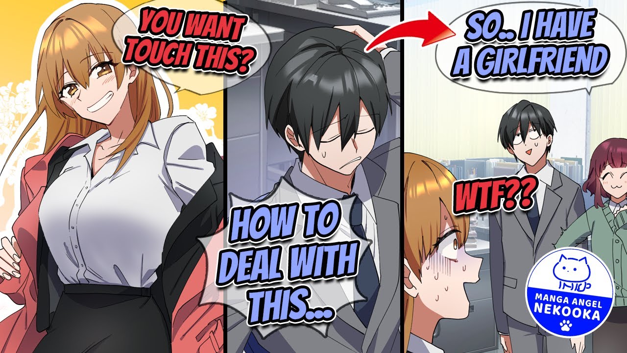 【Manga】My coworker who always made fun of me, confesses her true feelings when we are alone together