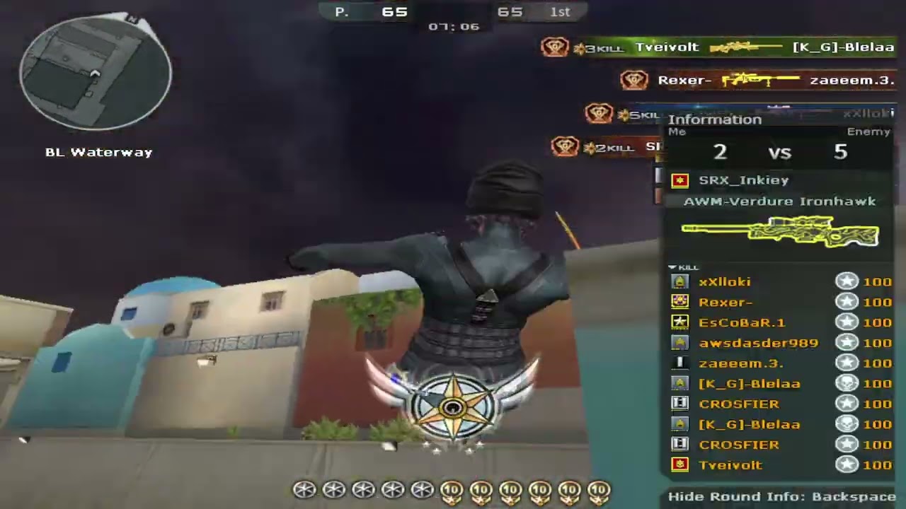 CROSSFIRE WEST Deathmatch 144 FRAG The sniper