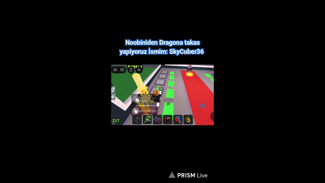Noobiniden Dragona takas yapiyoruz İsmim SkyCuber36
