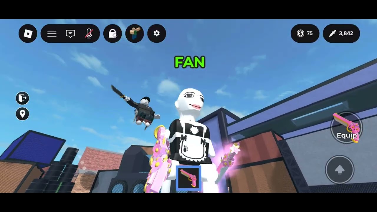 Practicing my aim on MM2aimtrainer 2