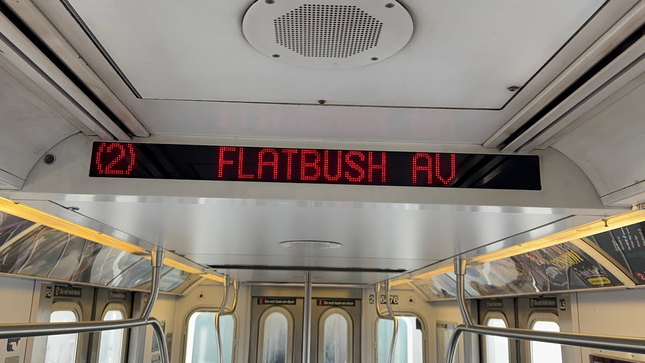 IRT 7 Av Express: R142 (2) Train [Wakefield-241 St to Flatbush Av-Brooklyn College #4]