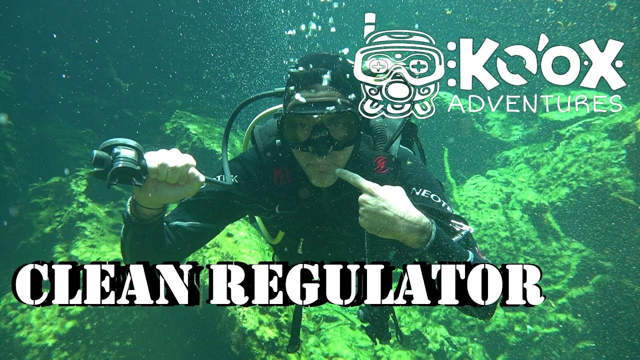 🤿 How to Clean Your Regulator Underwater 🤿  Know Your Diving Skills - Koox Adventures