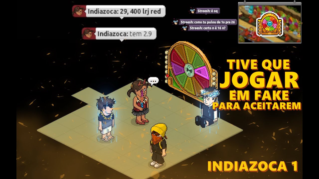 NINGUÉM ACEITOU APOSTA DO MAXI E TIVE QUE JOGAR EM FAKE! - HABBO