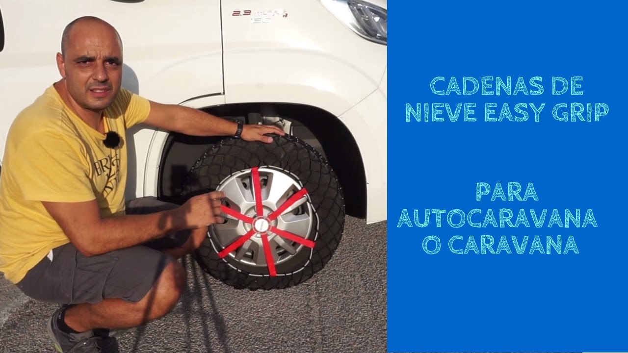 Cadenas de nieve para autocaravana. Gadget #52