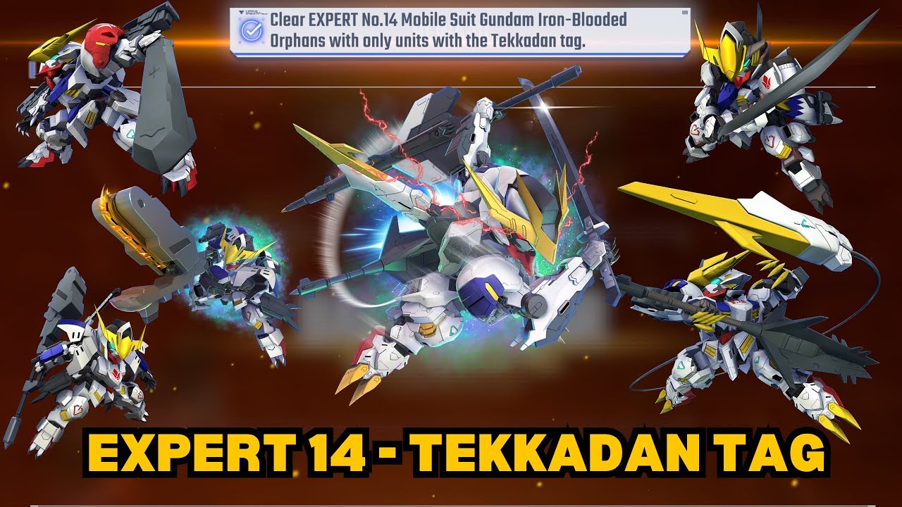 Eternal Road Expert 14 GUNDAM IBO Tekkadan Tag | SD GUNDAM G GENERATION ETERNAL