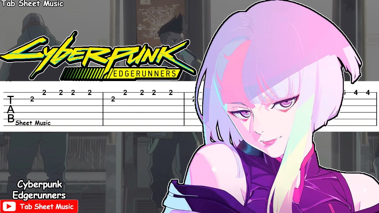Cyberpunk: Edgerunners - I Really Want to Stay at Your House Guitar Tutorial