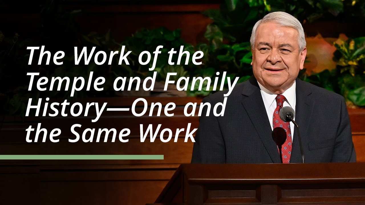 The Work of the Temple and Family History&mdash;One and the Same Work | Benjam&iacute;n De Hoyos | April 2023