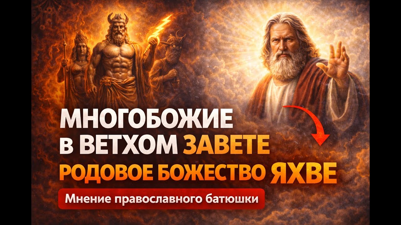 Многобожие в Ветхом Завете и мелкое родовое божество Яхве