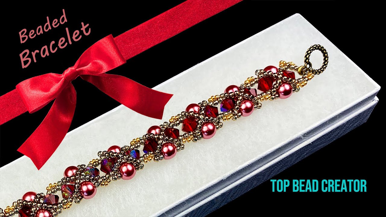 Mother’s day Gift idea, How to make beaded bracelet