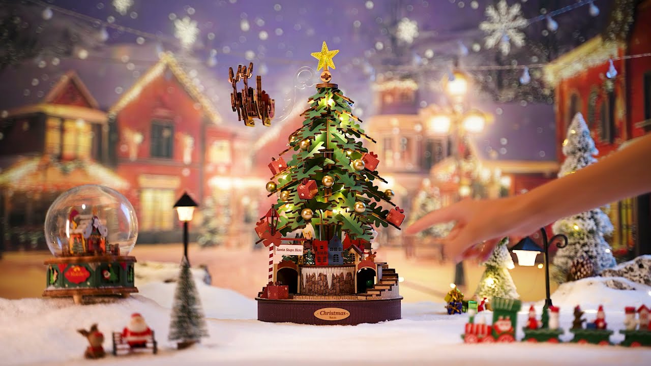 Rolife Christmas Melody Tree | The Perfect Musical DIY Gift for the Holidays! 🎄✨