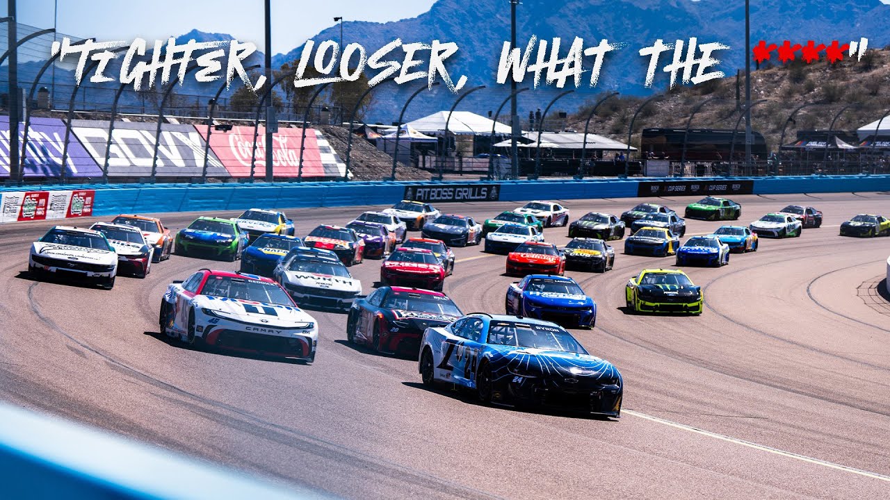 'Tighter. Looser. What the [expletive]' | NASCAR RADIOACTIVE at Phoenix Raceway