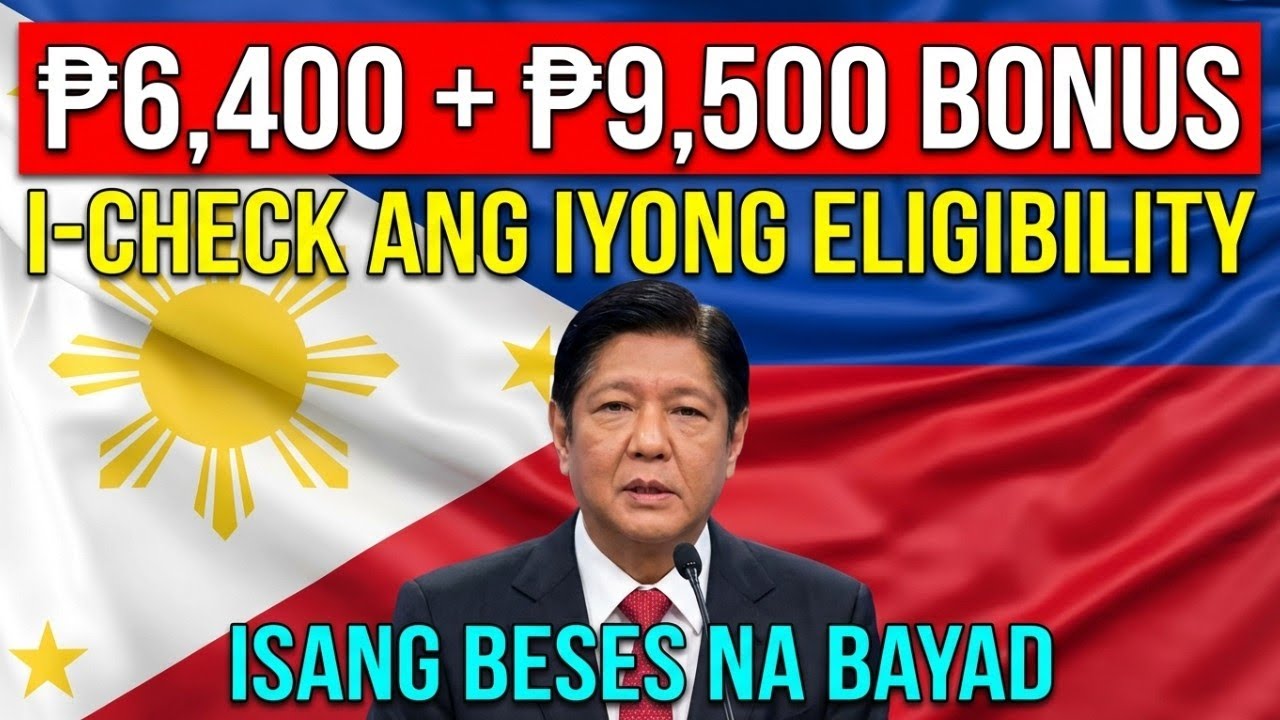 ALERT SA PENSIONERS! ₱6,400 + ₱9,500 One-Time Bonus Released — Check Your Eligibility Now!