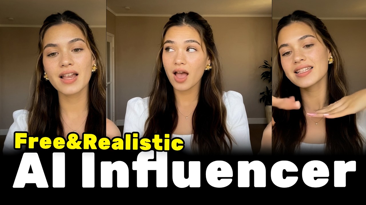 How to Create AI Influencer For FREE ! Hyper Realistic AI Influencer