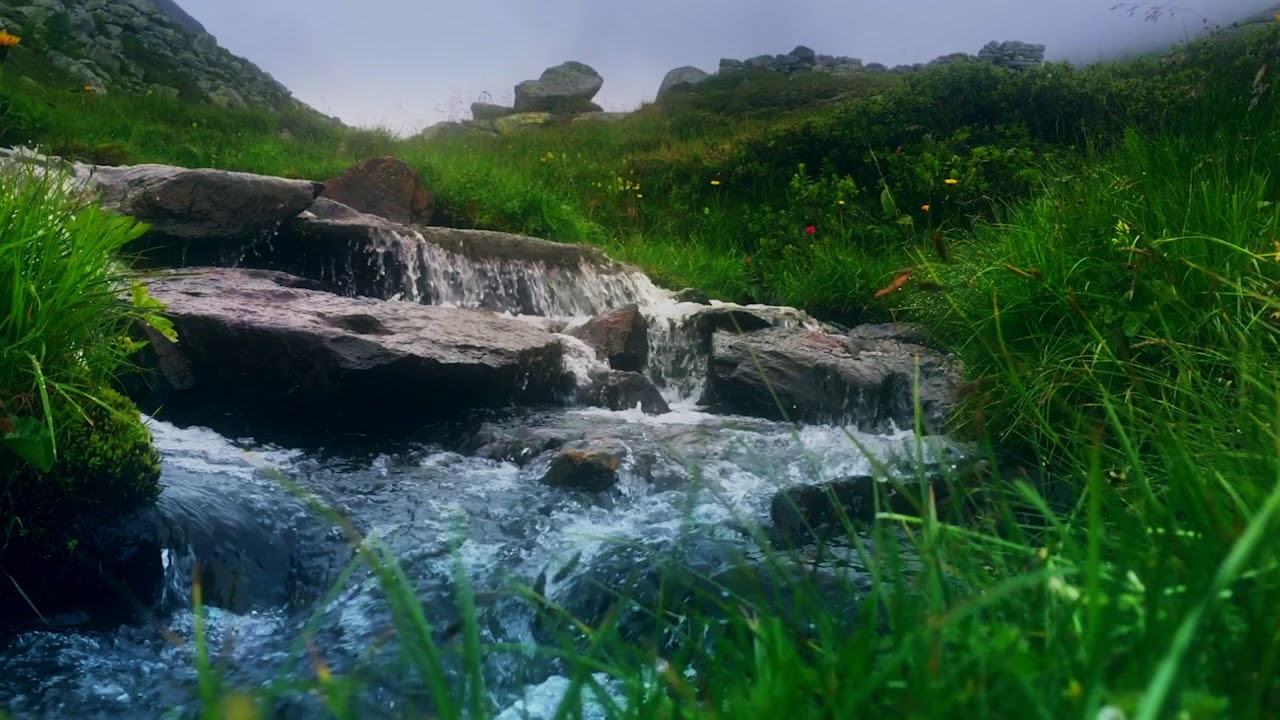 Relaxende Naturger&auml;usche: 3 Stunden Bachrauschen aus Bad Gastein - Schlafen, Meditation,  Beruhigend