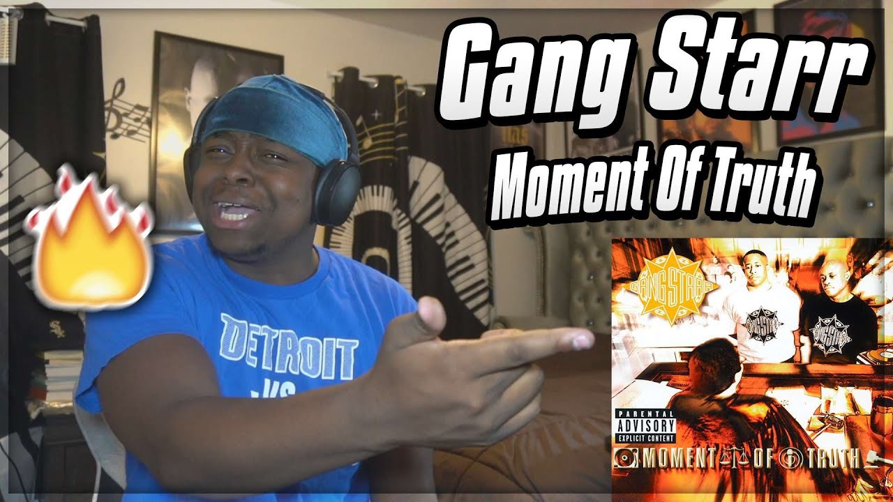 RIP GURU!!! Gang Starr- Moment Of Truth ALBUM REACTION/REVIEW