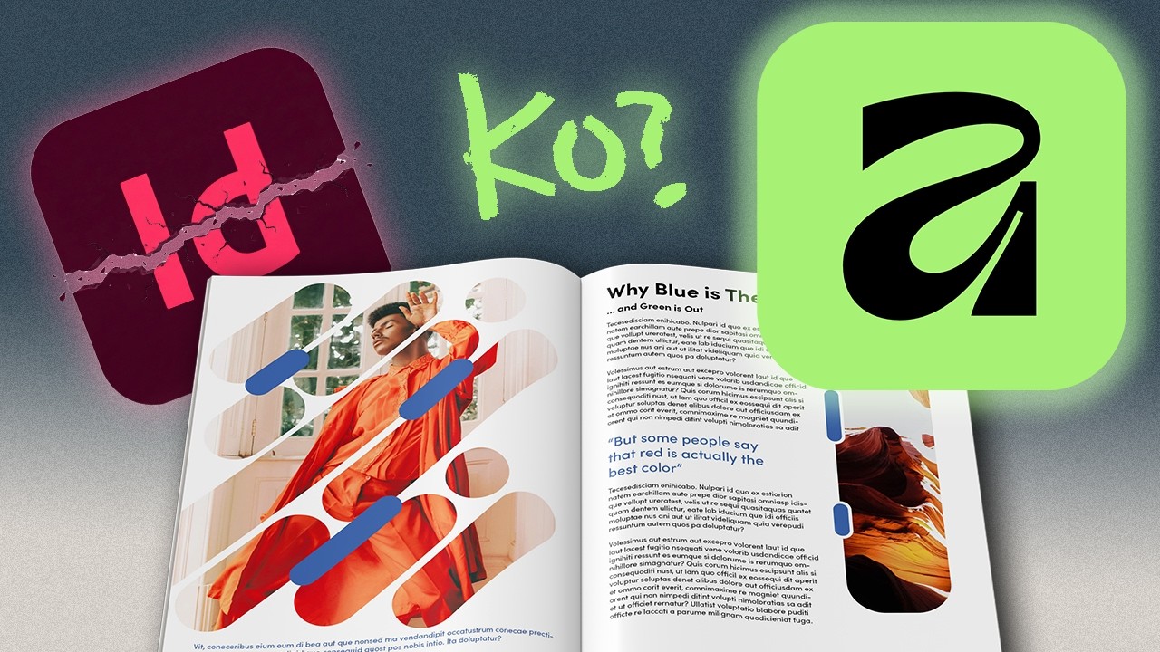 Я попробовал Affinity Publisher после 10 лет работы в InDesign… ВАУ!