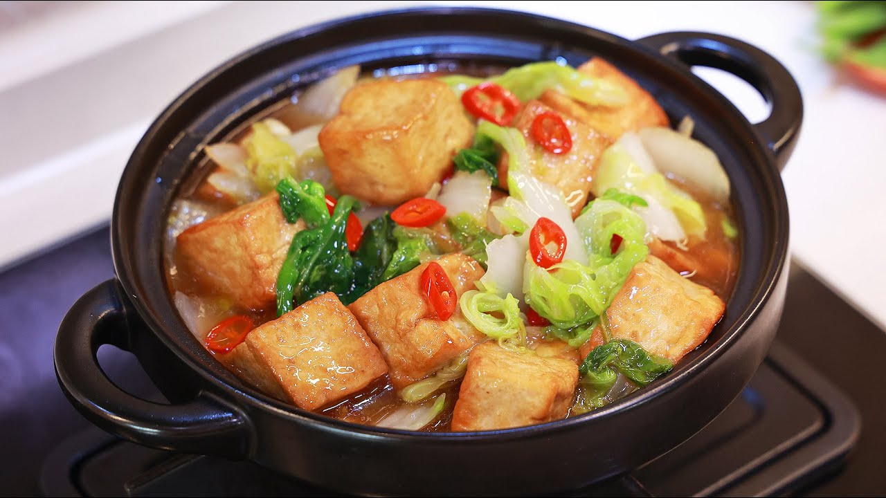 白菜豆腐這樣做真的好吃好下飯，就喜歡這種簡單又美味的家常菜！