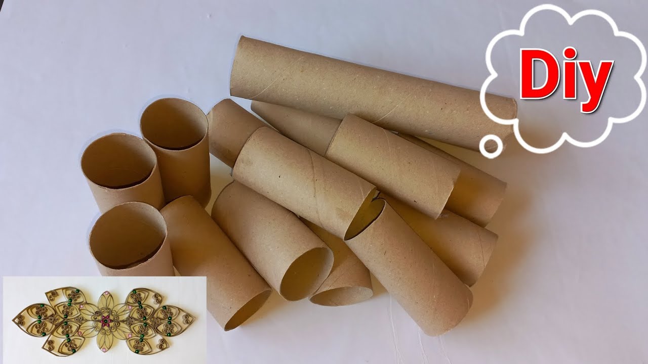 very beautiful! I made it with toilet paper rolls and beads. Great recycling idea