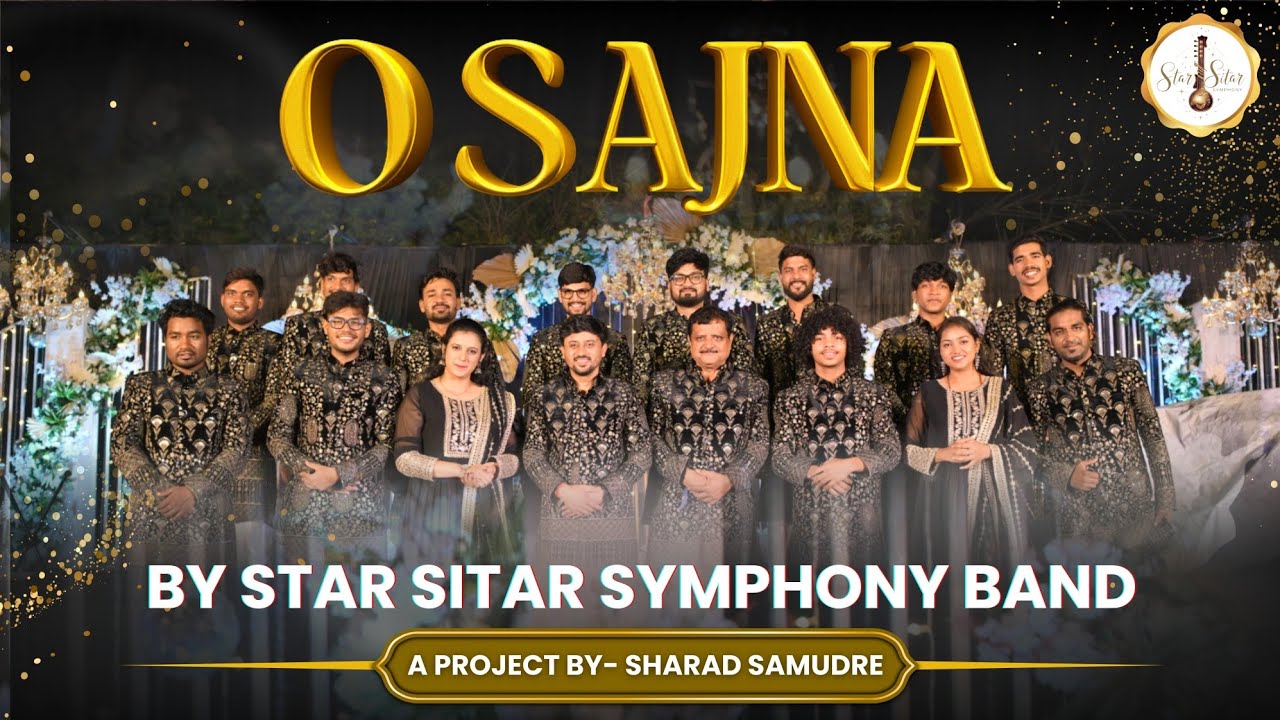 O Sajna | Star Sitar Symphony | Lata  Mangeshkar | Sharad Samudre