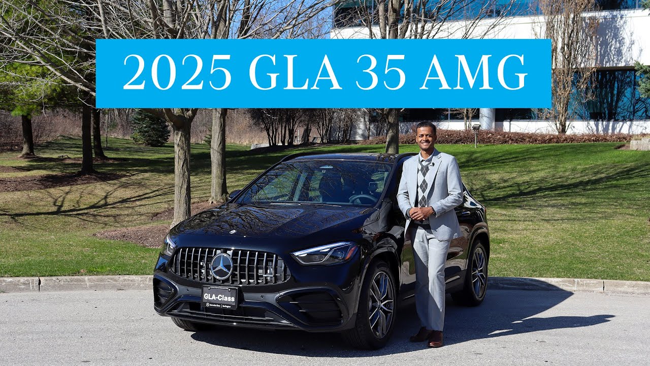 Check out the 2025 Mercedes GLA 35 AMG - Power, Style, and Innovation