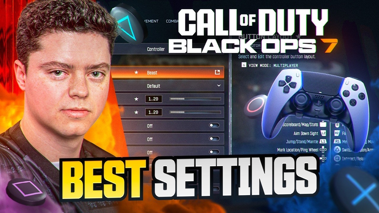 NEW BEST BLACK OPS 7 SETTINGS.. (Controller + Graphics Settings)