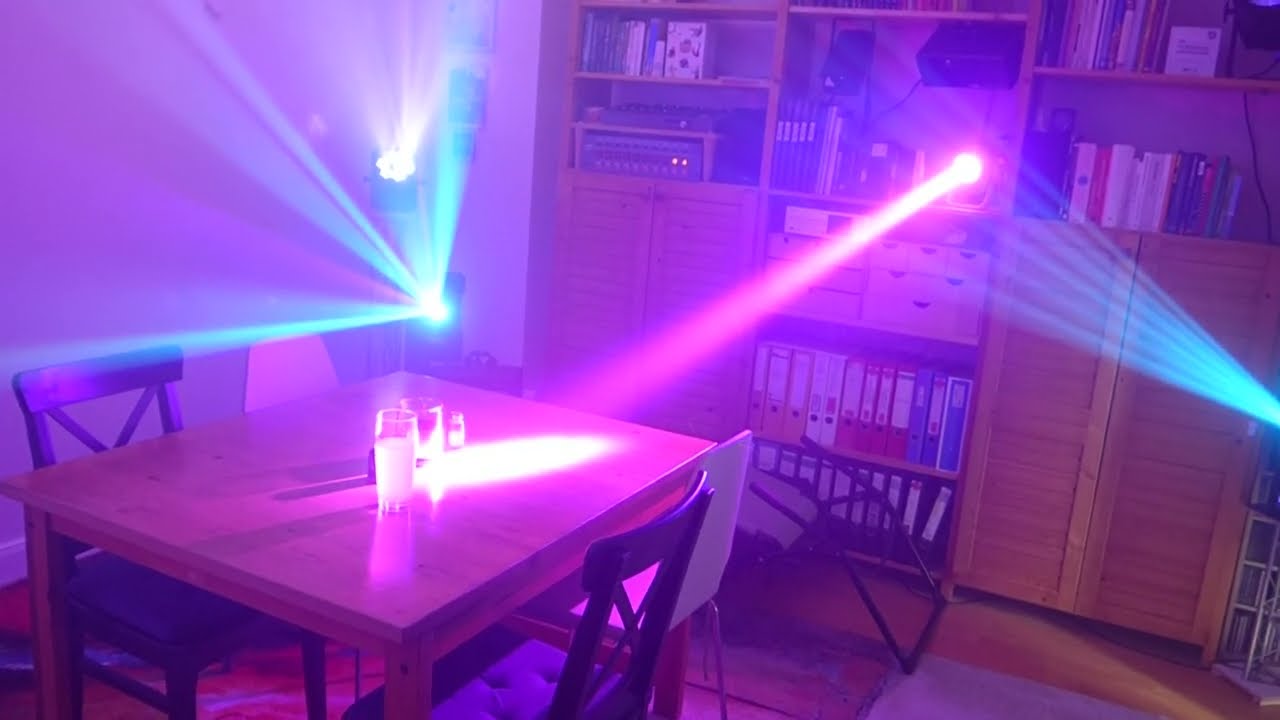 Tutorial: Party professionell ausleuchten - Lichtinstallation für Spieleabend und mehr