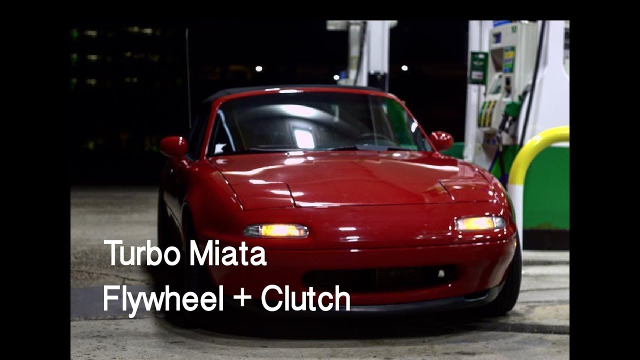 Turbo Drift Miata clutch, lightweight fly wheel shift boot