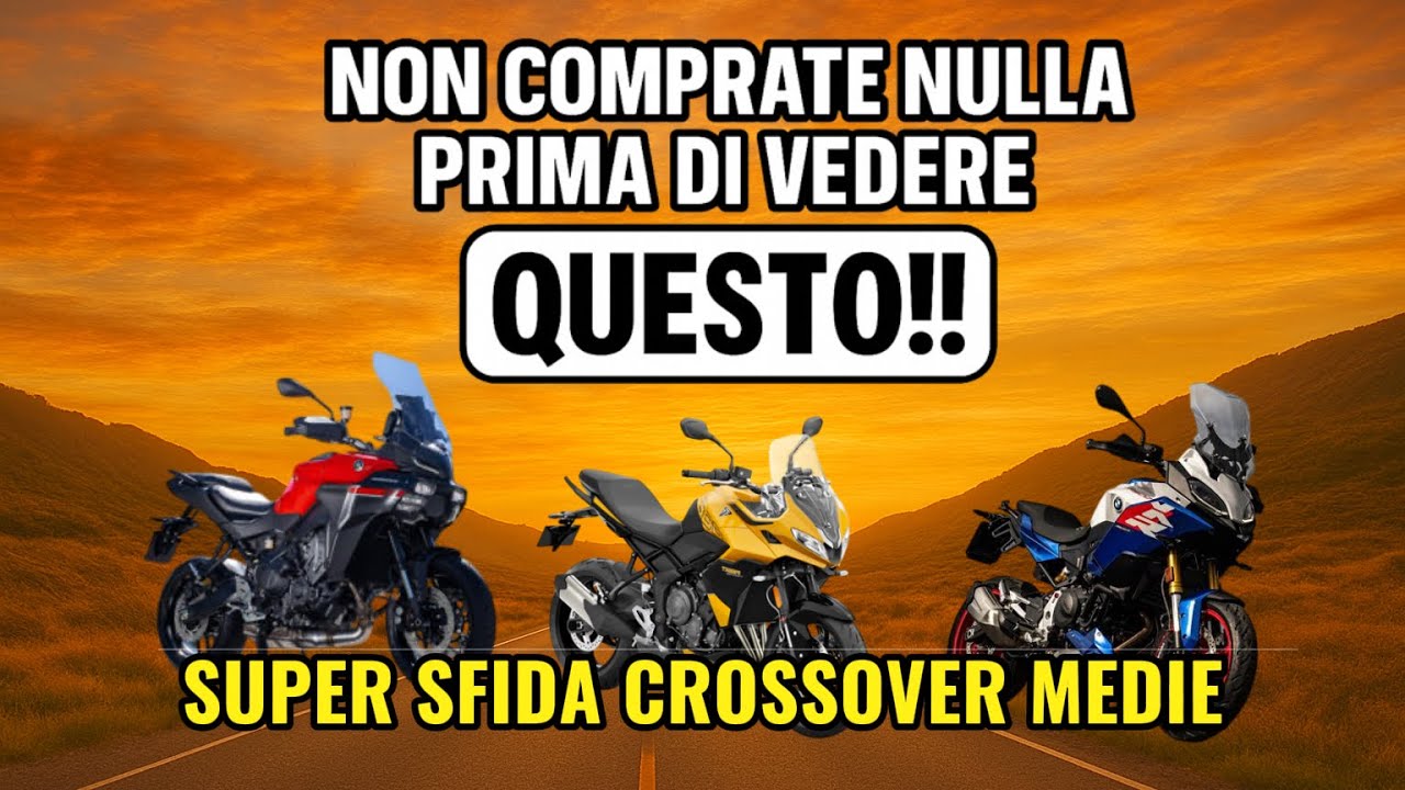 Non Comprate Nulla Prima di Vedere QUESTO! – Triumph Tiger 800 vs Yamaha Tracer 9 vs BMW F 900 XR 