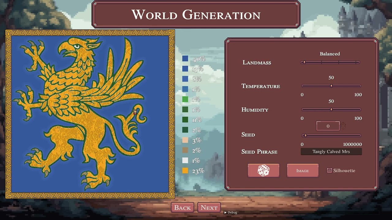 Sigil of Kings: Iconomorphic world map