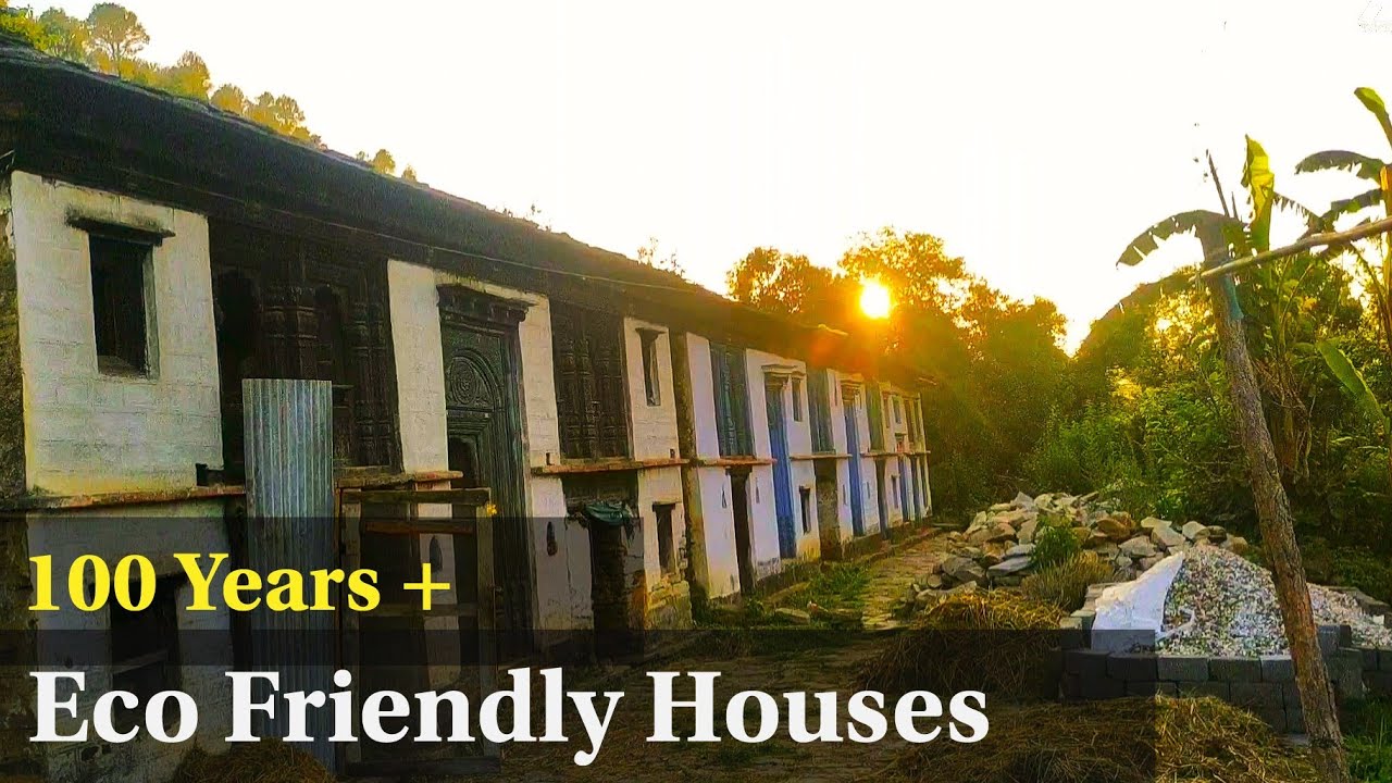 Rural life in Kumaon hills of Uttarakhand, India | Himalayan view | Eco friendly Mud House