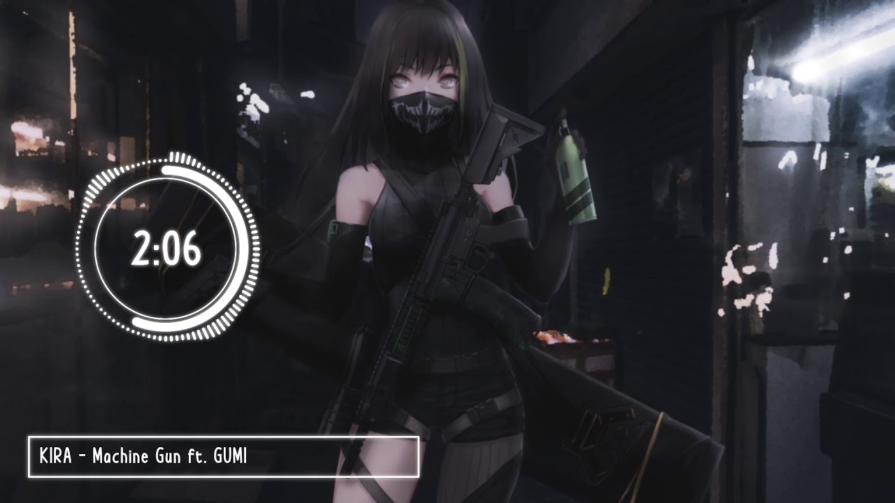 [Vocaloid] KIRA - Machine Gun ft. GUMI | Animated