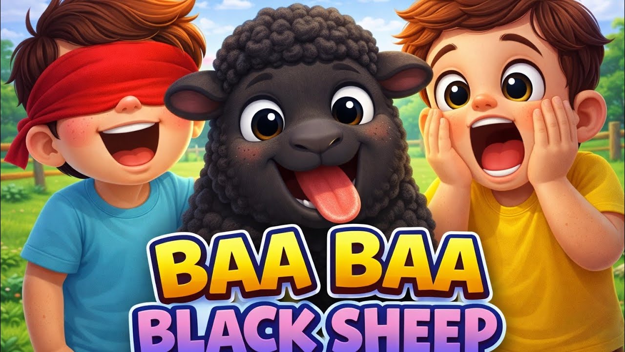 Baa Baa Black Sheep 🐑 | Kids Nursery Rhyme | Learn & Sing Along