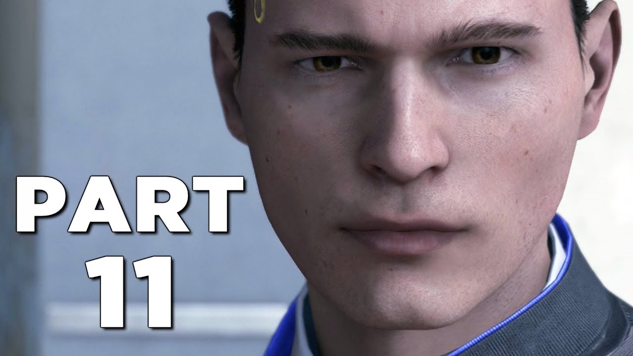 DETROIT BECOME HUMAN Walkthrough Gameplay Part 11 - THE NEST (PS4 Pro)