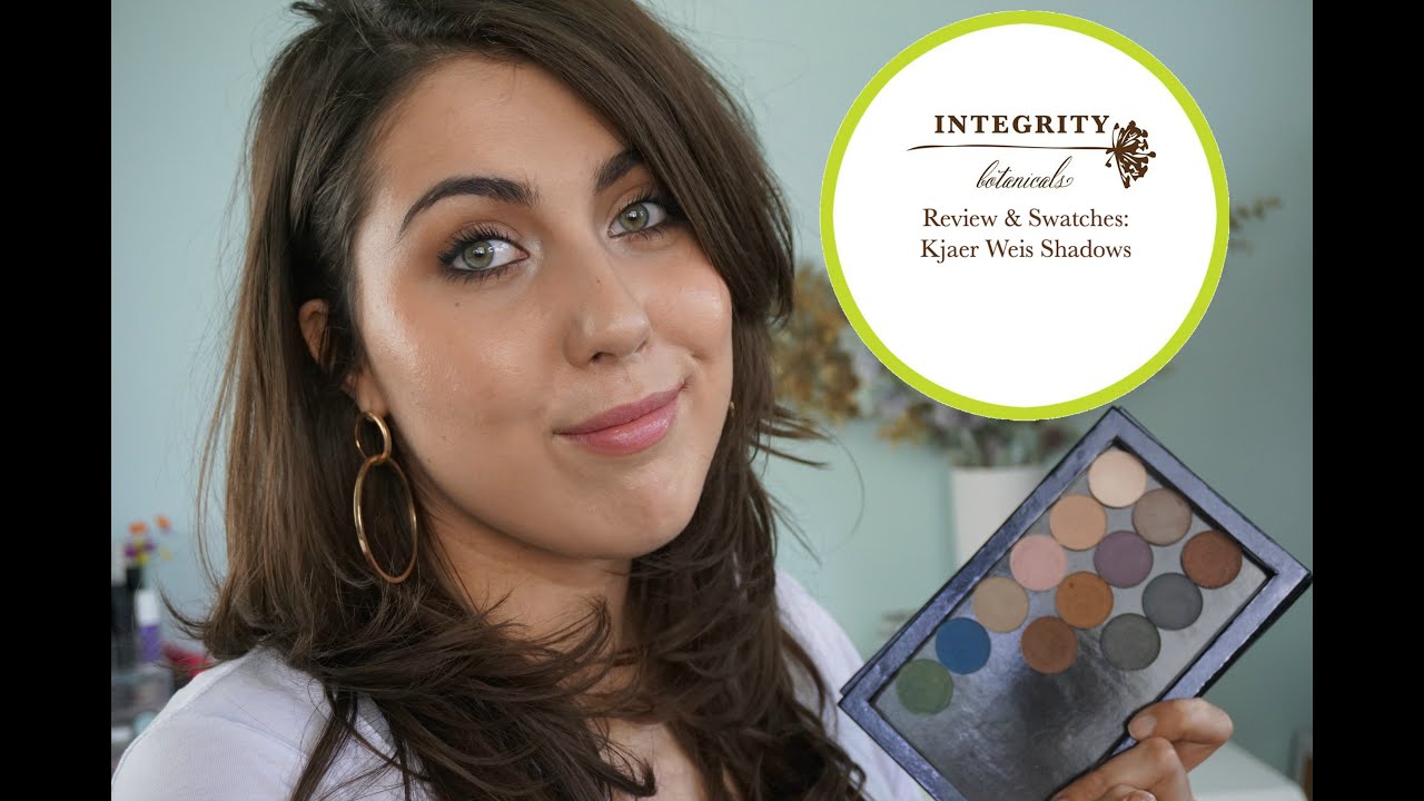 REVIEW & SWATCHES: KJAER WEIS EYE SHADOWS (ALL 13 SHADES) | Integrity Botanicals