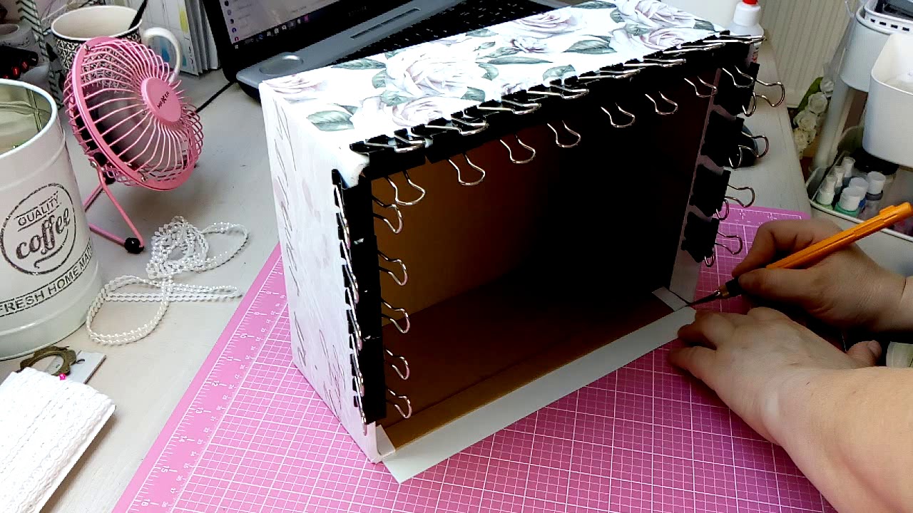 TUTO CUSTOMISATION BOÎTE A CHAUSSURE 2 /3