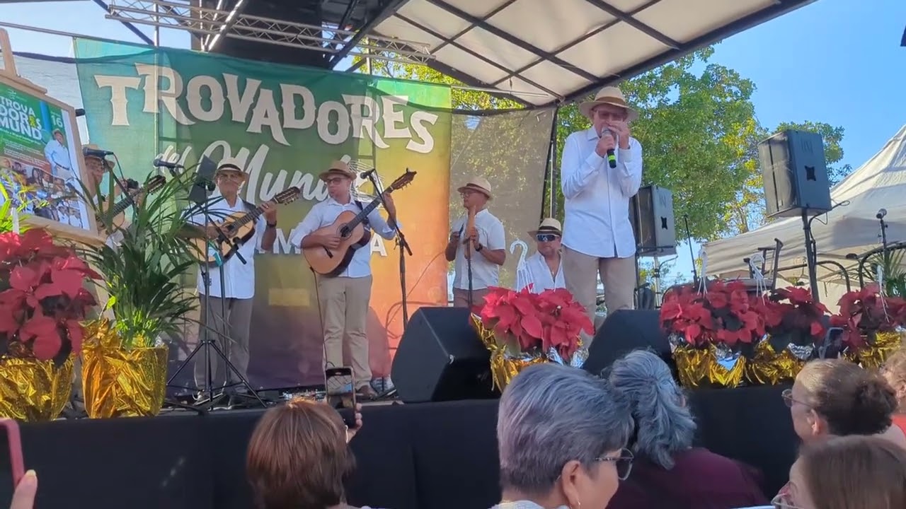 Miguel Santiago Díaz representa Puerto Rico con Decimanía en Trovadores del Mundo, Hatillo, 2025