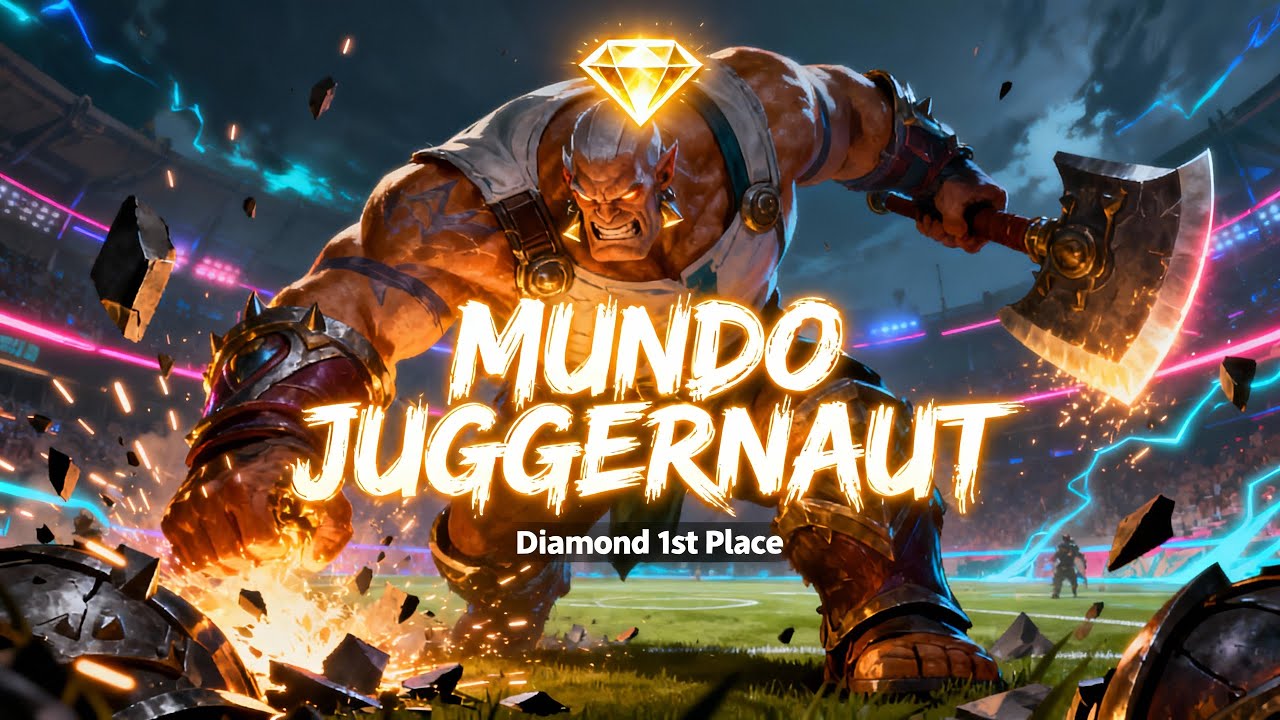 Dr  Mundo Juggernaut Carry  1st Place Diamond Win TFT Guide