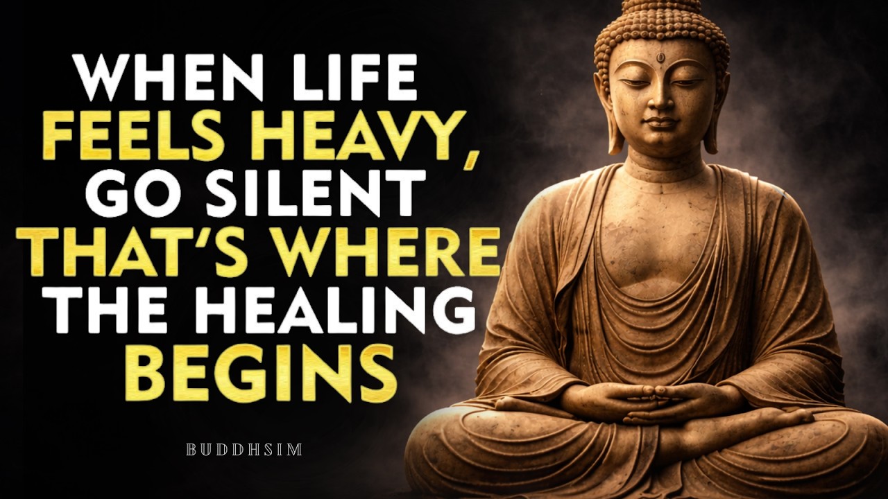 Stop Trying to Be Strong for Everyone &mdash; Go Silent and Heal Quietly for Yourself | Buddhism Wisdom