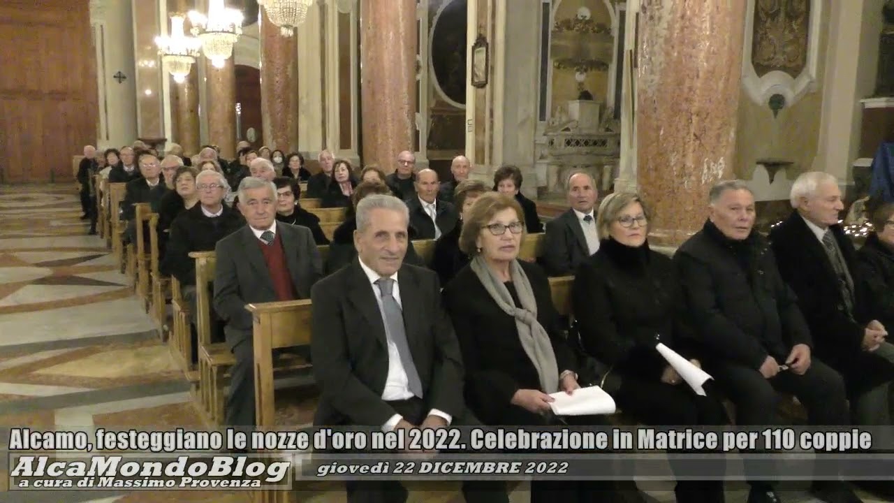 Alcamo, festeggiano le nozze d'oro nel 2022. Celebrazione in Matrice per 110 coppie