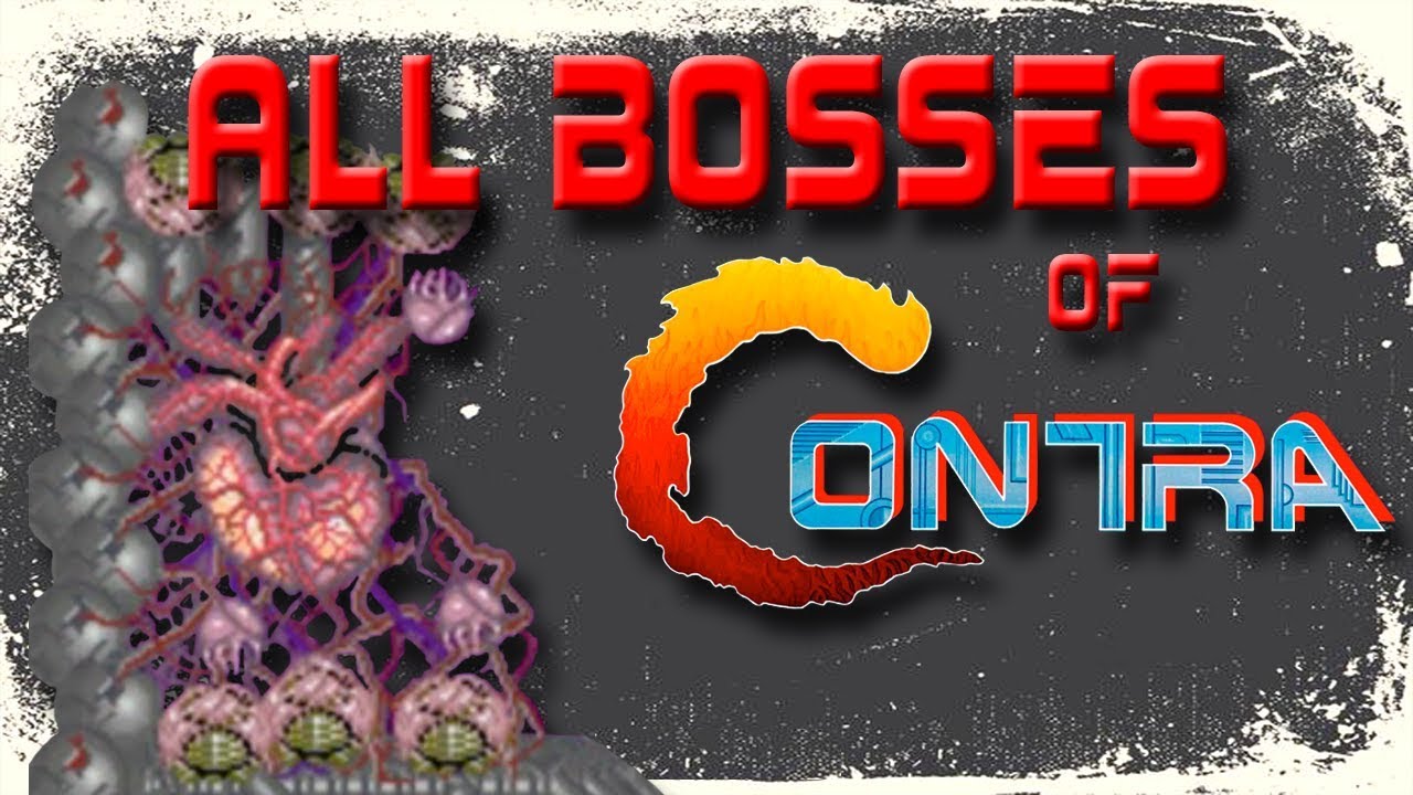 Contra Arcade: All Bosses