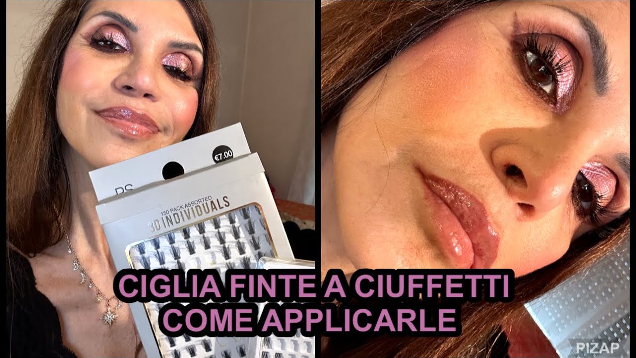 CIGLIA FINTE A CIUFFETTI COME APPLICARLE