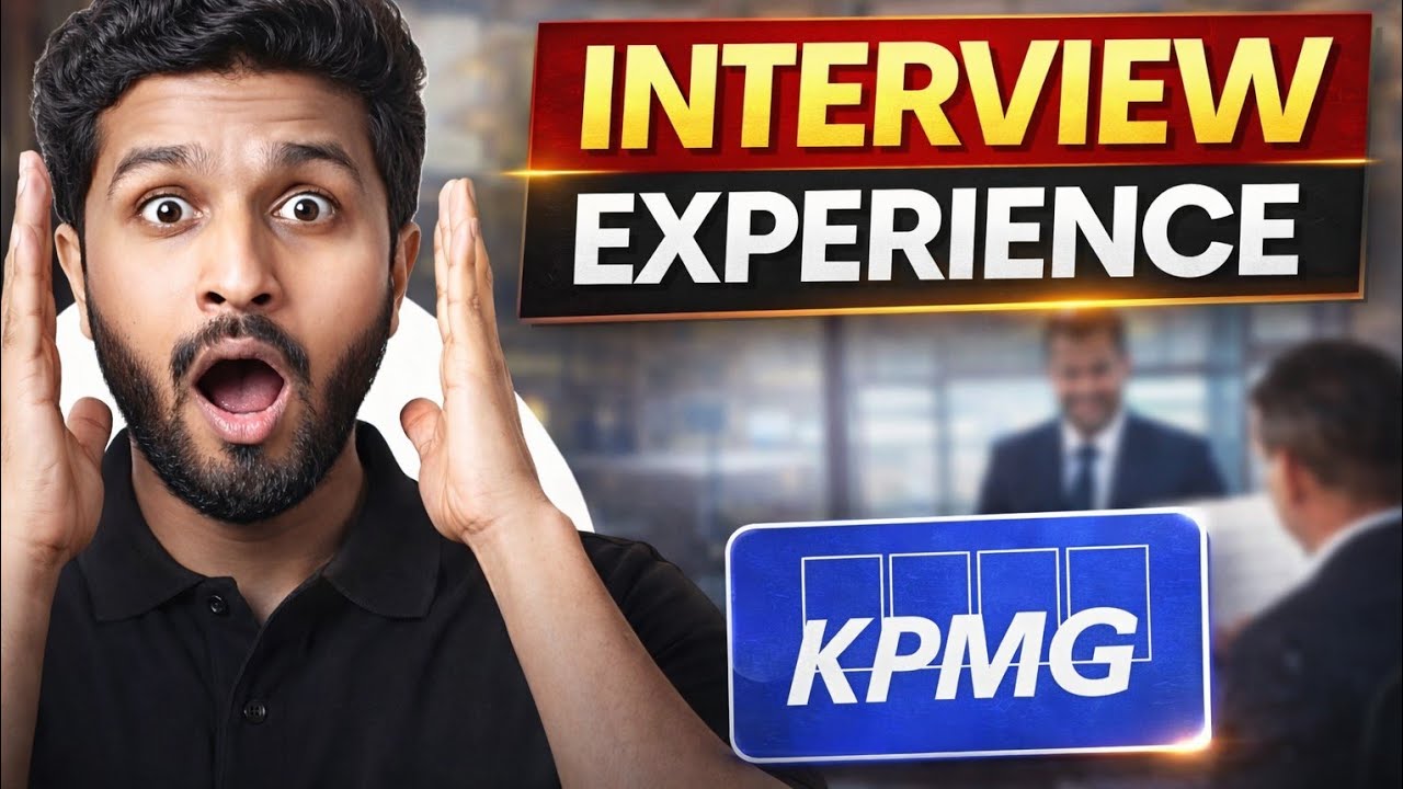 &laquo;Опыт собеседования в KPMG | 3 раунда | 8,5&ndash;12 лакх рупий в год 😱&raquo;