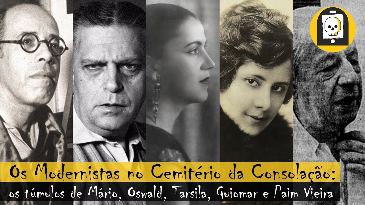 OS MODERNISTAS NO CEMITÉRIO DA CONSOLAÇÃO: OS TÚMULOS DE MÁRIO, OSWALD, TARSILA, GUIOMAR E PAIM