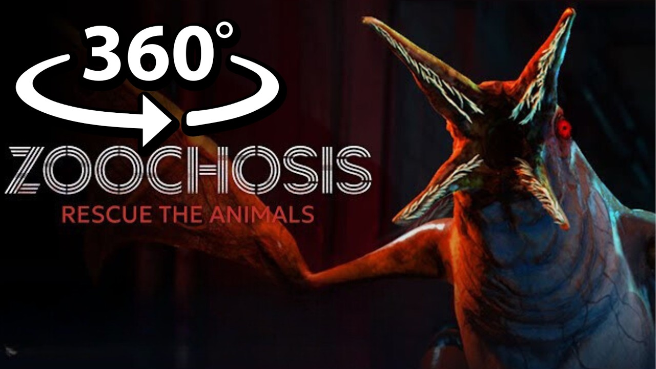 360° ALL Zoochosis Animal BOSSES and Jumpscares in VR
