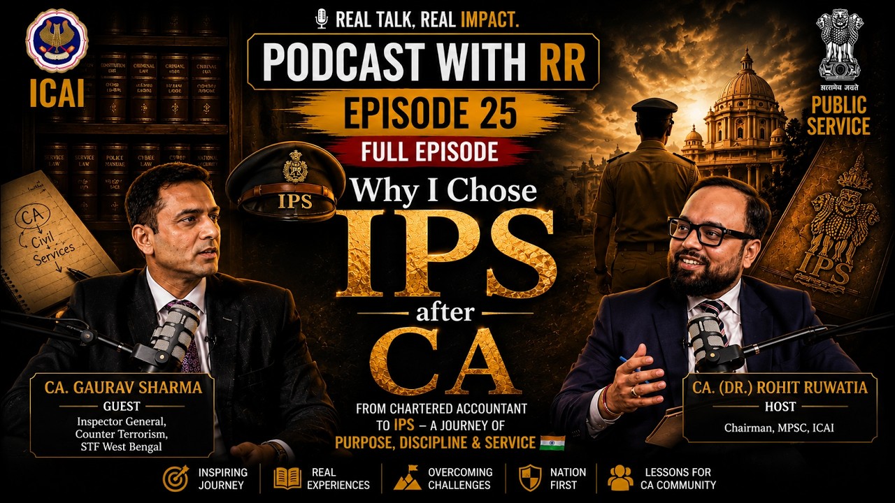 🎙️ CA. Gaurav Sharma, Inspector General, Counter Terrorism, STF West Bengal | PODCAST WITH RR