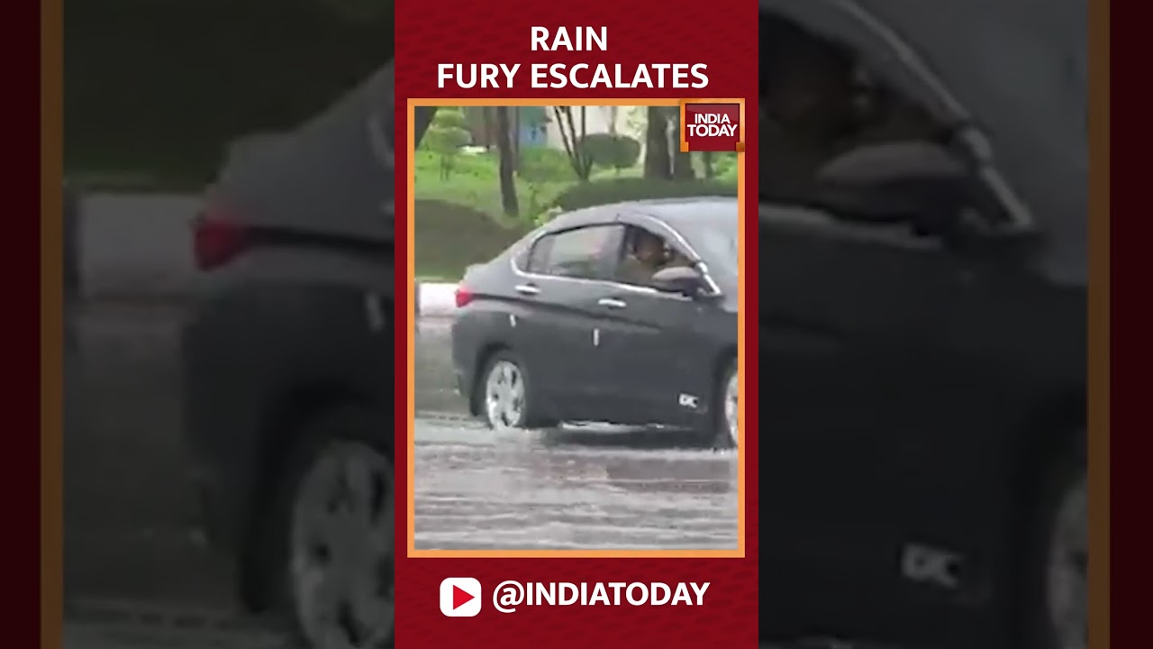 Watch | Waterlogging Witnessed In Several Parts Of Delhi After The Rainfall
