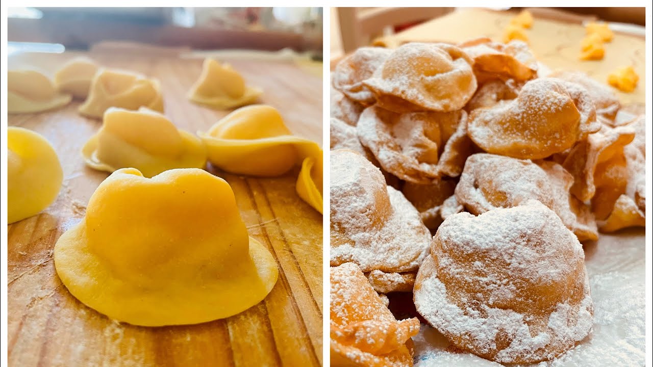 Cappelletti Fritti con la crema 🥳🎉😎