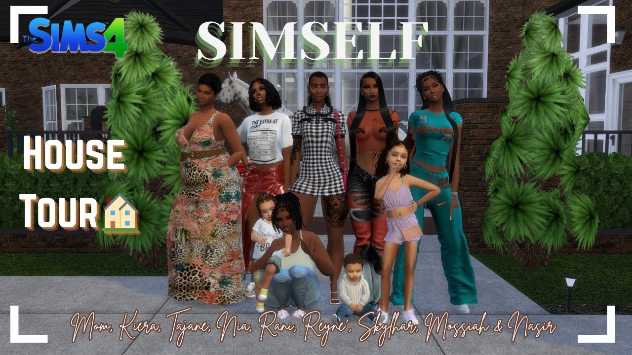 ✨SIMSELF✨ House Tour🏡 😁 Sims 4
