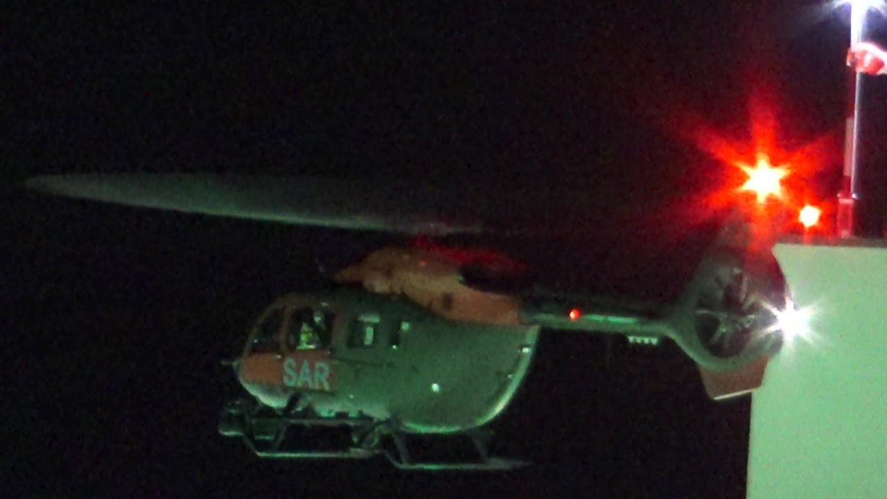 RTH SAR 41 77+01 Bundeswehr Heeresflieger Fliegerhorst Nörvenich startet an Uniklinik Bonn am 1.5.21